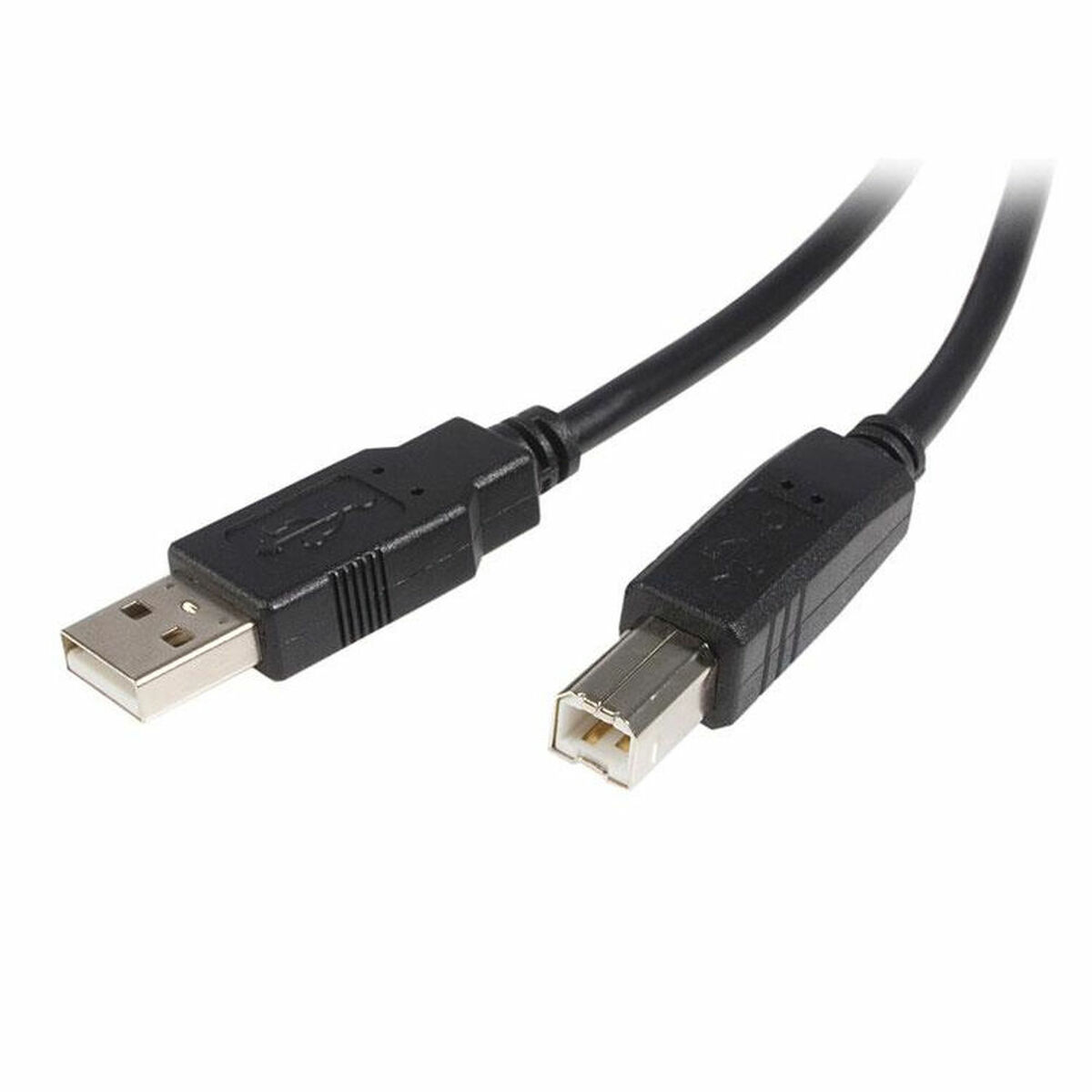 USB A to USB B kabel Startech USB2HAB1M svart