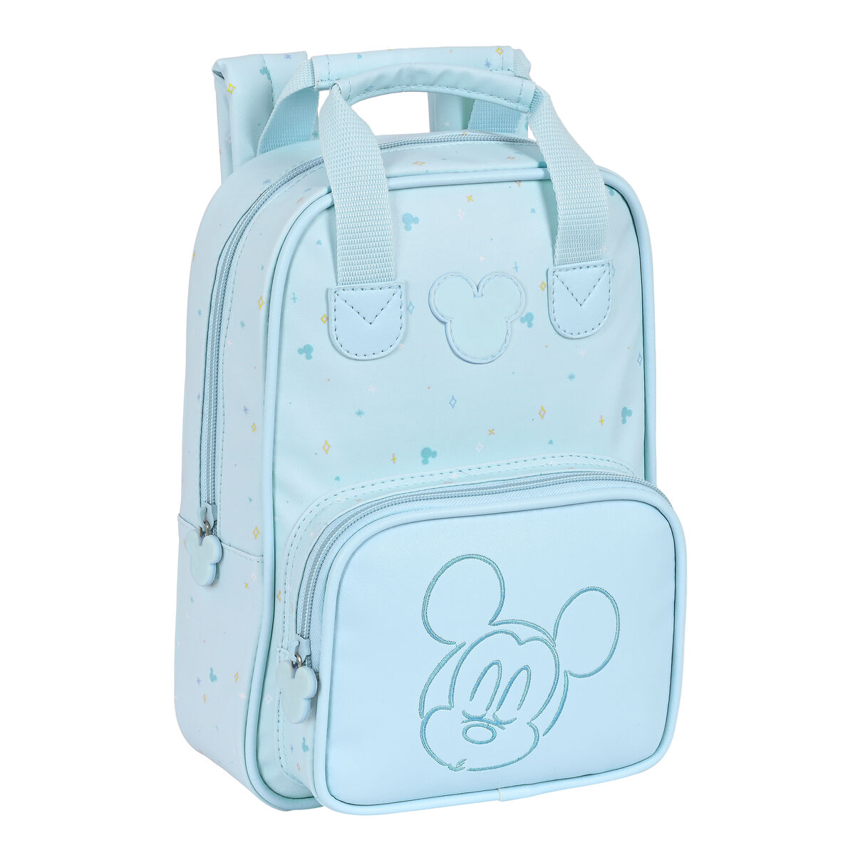 School väska Mickey mus Clubhouse Light blå 20 x 28 x 8 cm