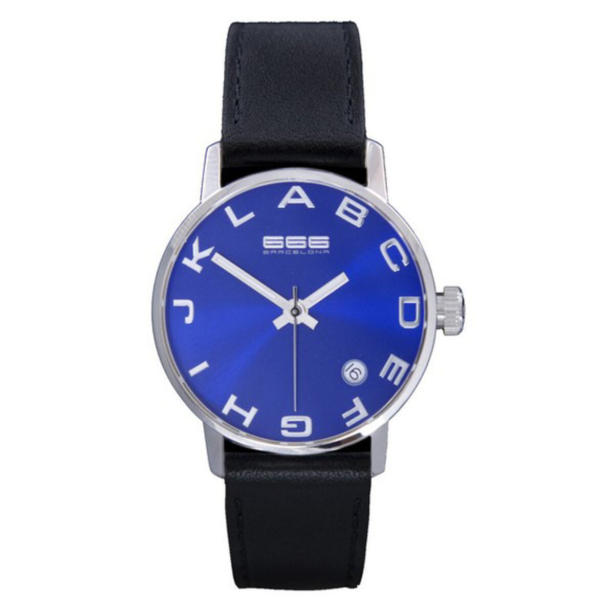 Unisex klocka 666 Barcelona 666-274 svart (Ø 35 mm)