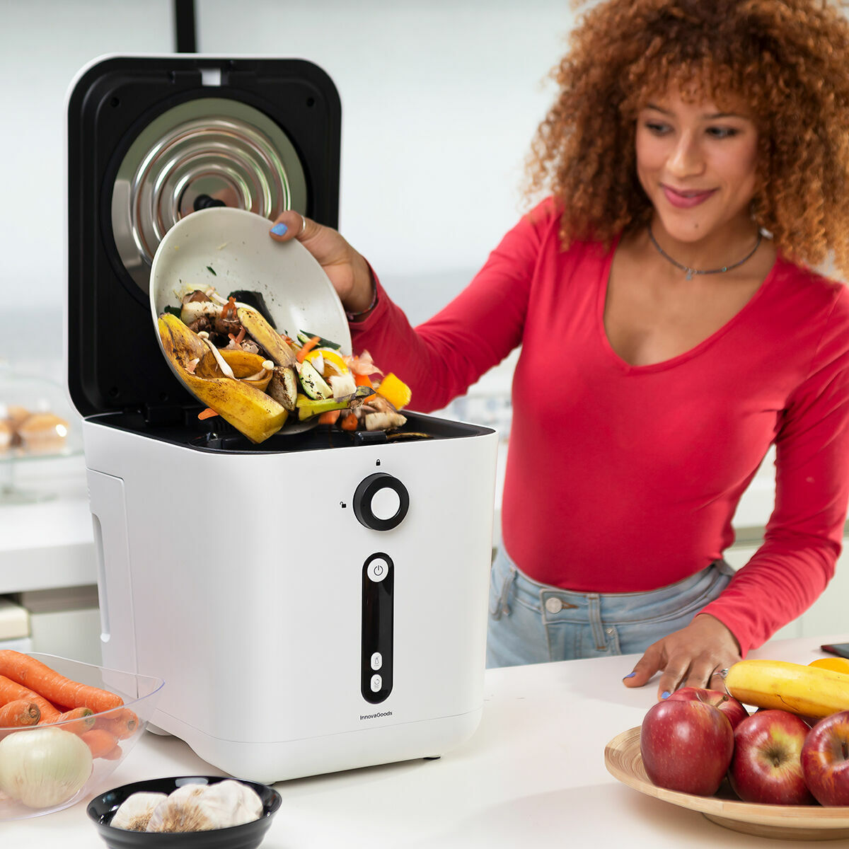 Ewooster elektrisk kökskompost InnovaGoods