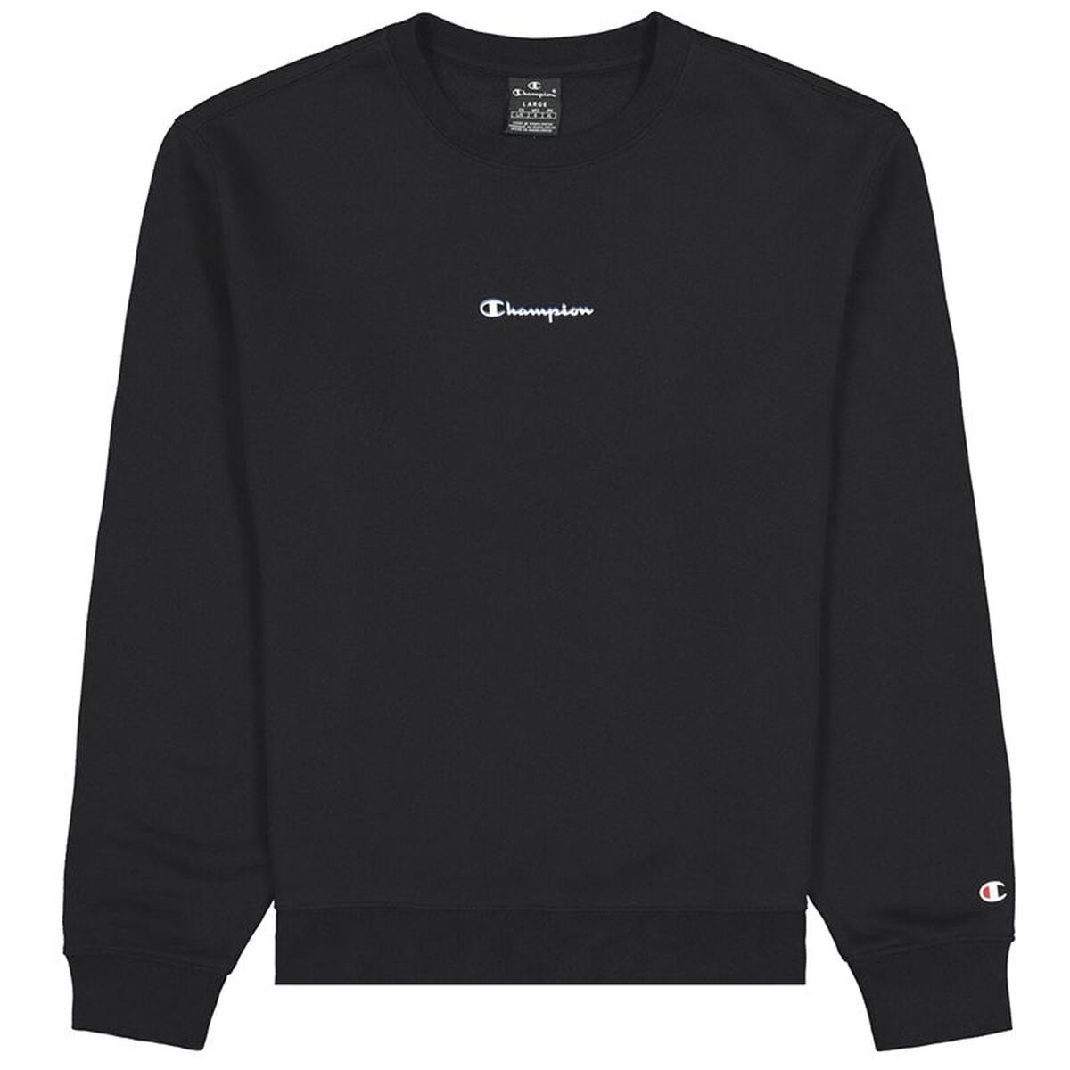 Herr sweatshirt without Hood Champion Basket Graphic M svart
