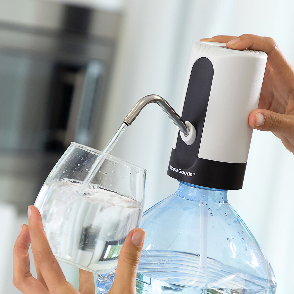 Uppladdningsbar automatisk vattendispenser InnovaGoods